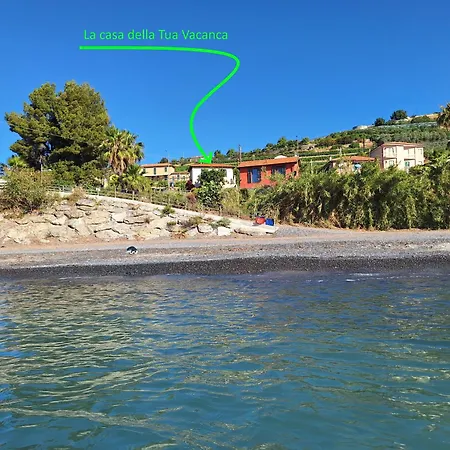 Villino Sul Mare Aregai Accesso Diretto & Pista Ciclabile * Cipressa